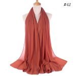 #42 Luxury Plain Chiffon