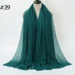 #39 Large Crinkle-Teal Green