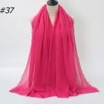 #37 Large Crinkle-Hot pink