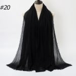 #20 Large Crinkle - Black