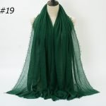 #19 Large Crinkle- Emerald green