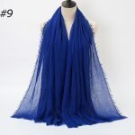 #9 Large Crinkle-royal blue