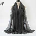 #5 Large Crinkle - Dark grey