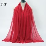 #45 Large Crinkle-Red