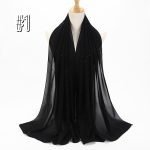 #1- Glitters Chiffon - Black