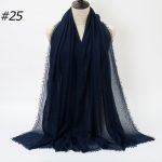 #25 Large Crinkle-Navyblue