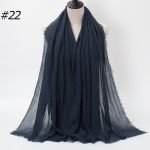 #22 Large Crinkle - Dark Blue