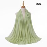 #75 Luxury Plain Chiffon