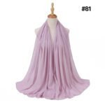 #81 Luxury Plain Chiffon