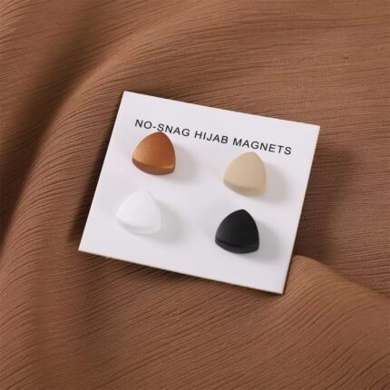 No-Snag Hijab Magnets (Round,Love,Square,Star,Rhombus)