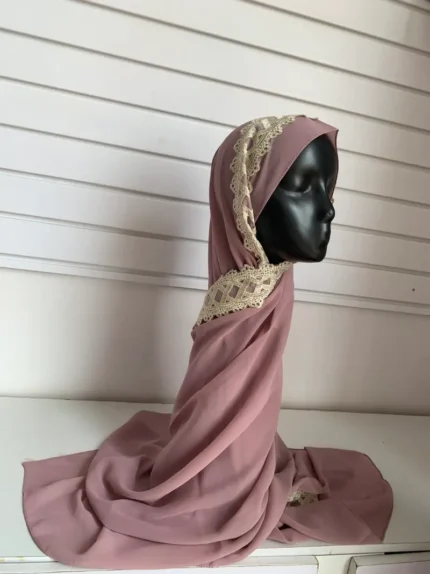 Embroidery Laced Chiffon