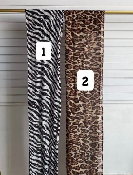 Leopard/Zebra Rayon Cotton Print