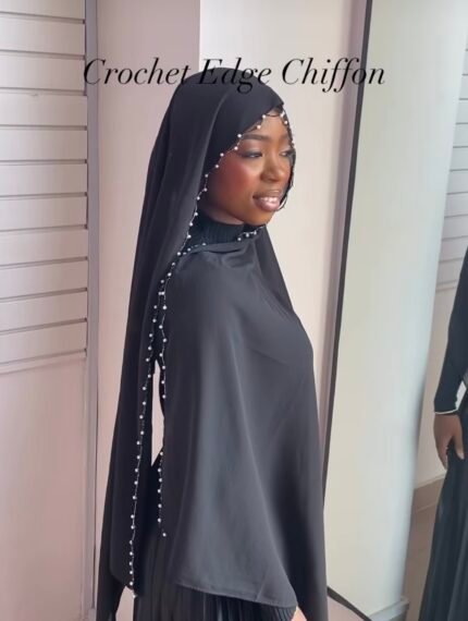 Crochet Edge Chiffon