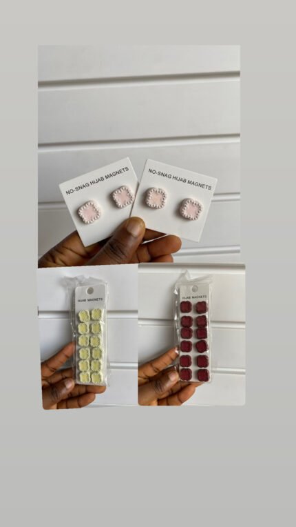 Squarish Shaped Hijab Magnets