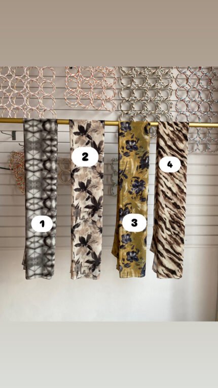 Luxe Neutrals Chiffon Prints