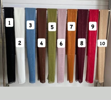 Soft Linen-Pearled Chiffon