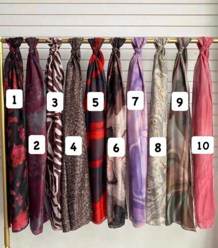 Double-Sided Cotton Printed Modal Scarf